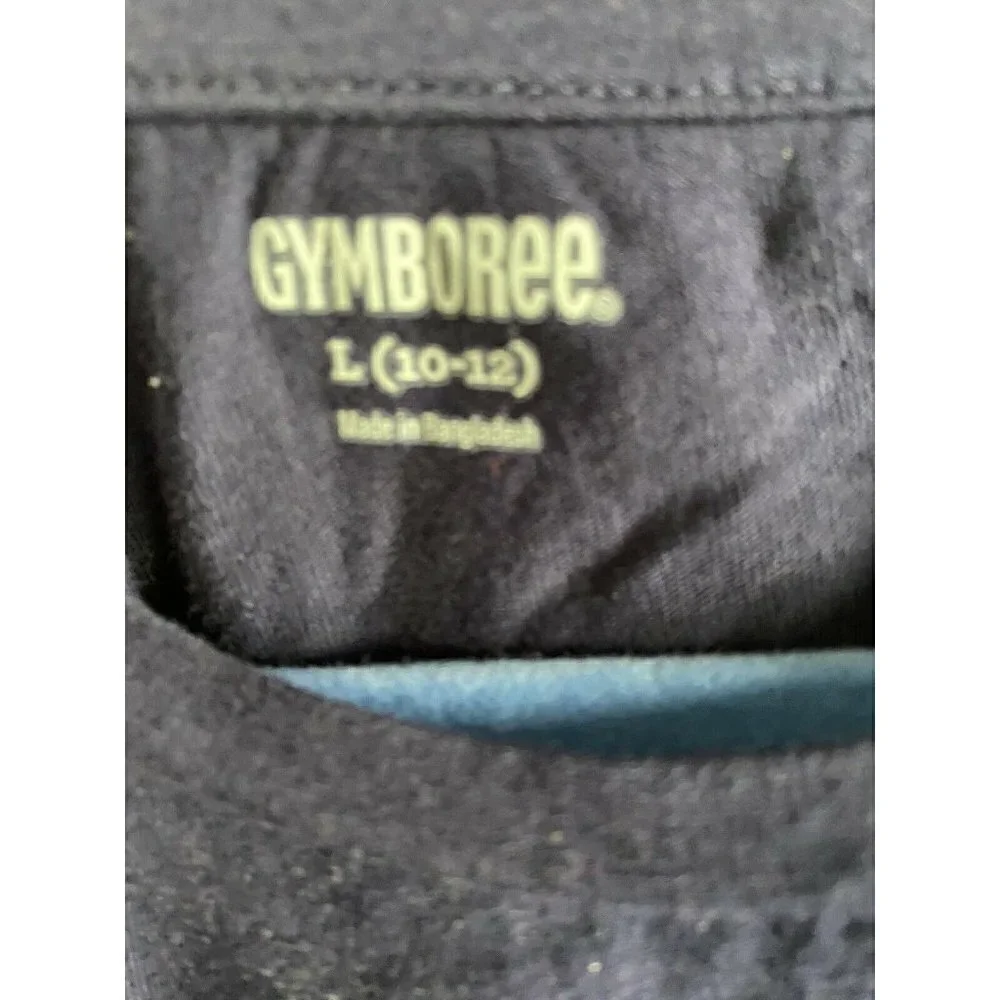 3 Gymboree Navy‎ Blue Layering Cotton Tops 10/12